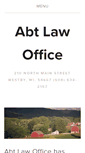 Mobile Screenshot of abtlawoffice.com